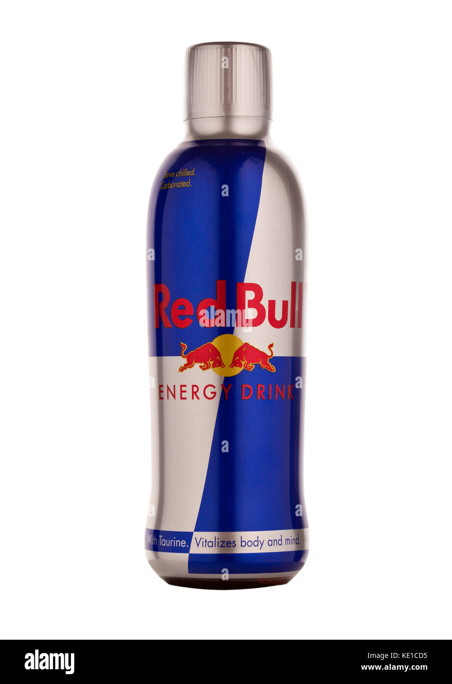 London, Großbritannien, 3. September 2016: Flasche Red Bull Energy Drink. in Bezug auf den Marktanteil, die Red Bull ist die beliebteste Energy Drink in der Stockfoto