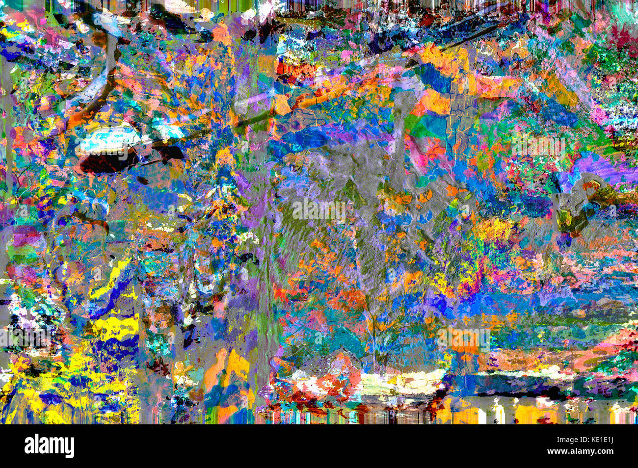 Hintergründe und Hintergründe. Stockfoto