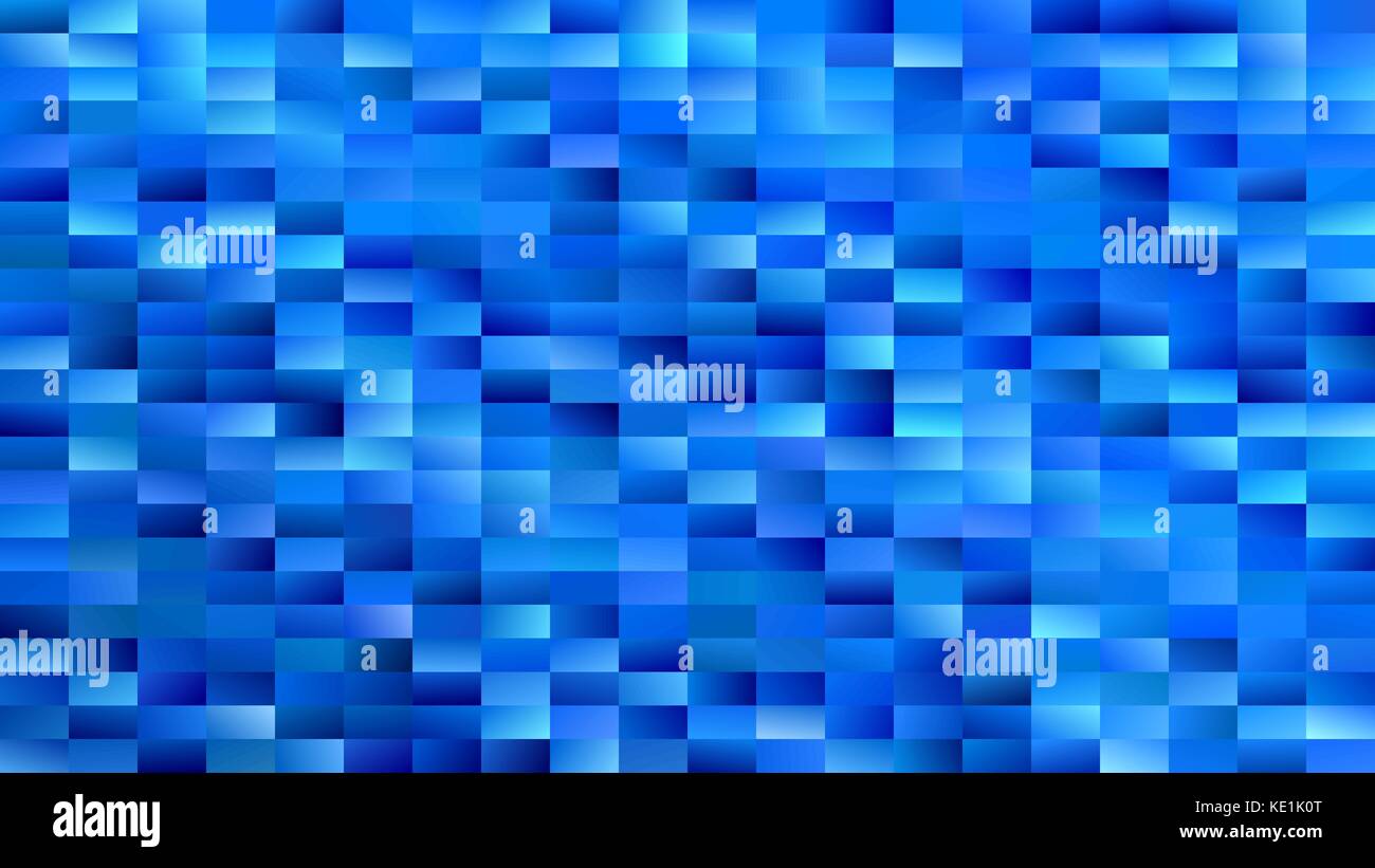 Abstrakte Rechteck Hintergrund-Gradient vector Mosaik Grafik Design von der blauen Rechtecke Stock Vektor