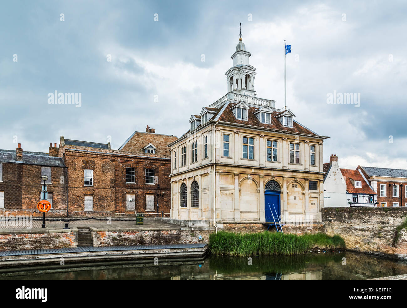 King's Lynn Custom House aus dem 17. Jahrhundert, Stockfoto