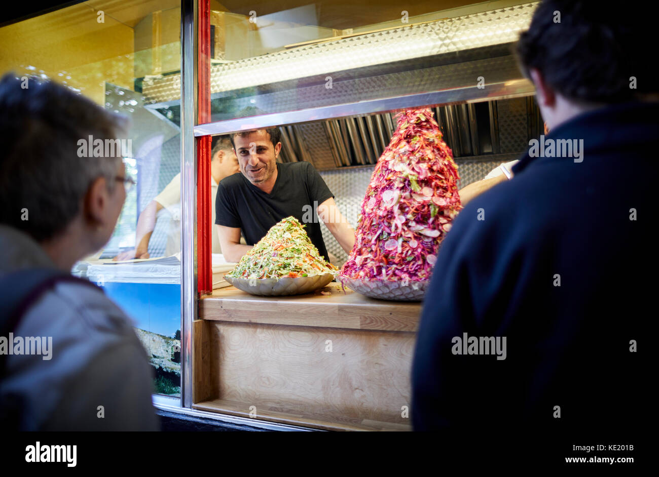 In St. Nikolaus markt Bristol City Centre Stockfoto