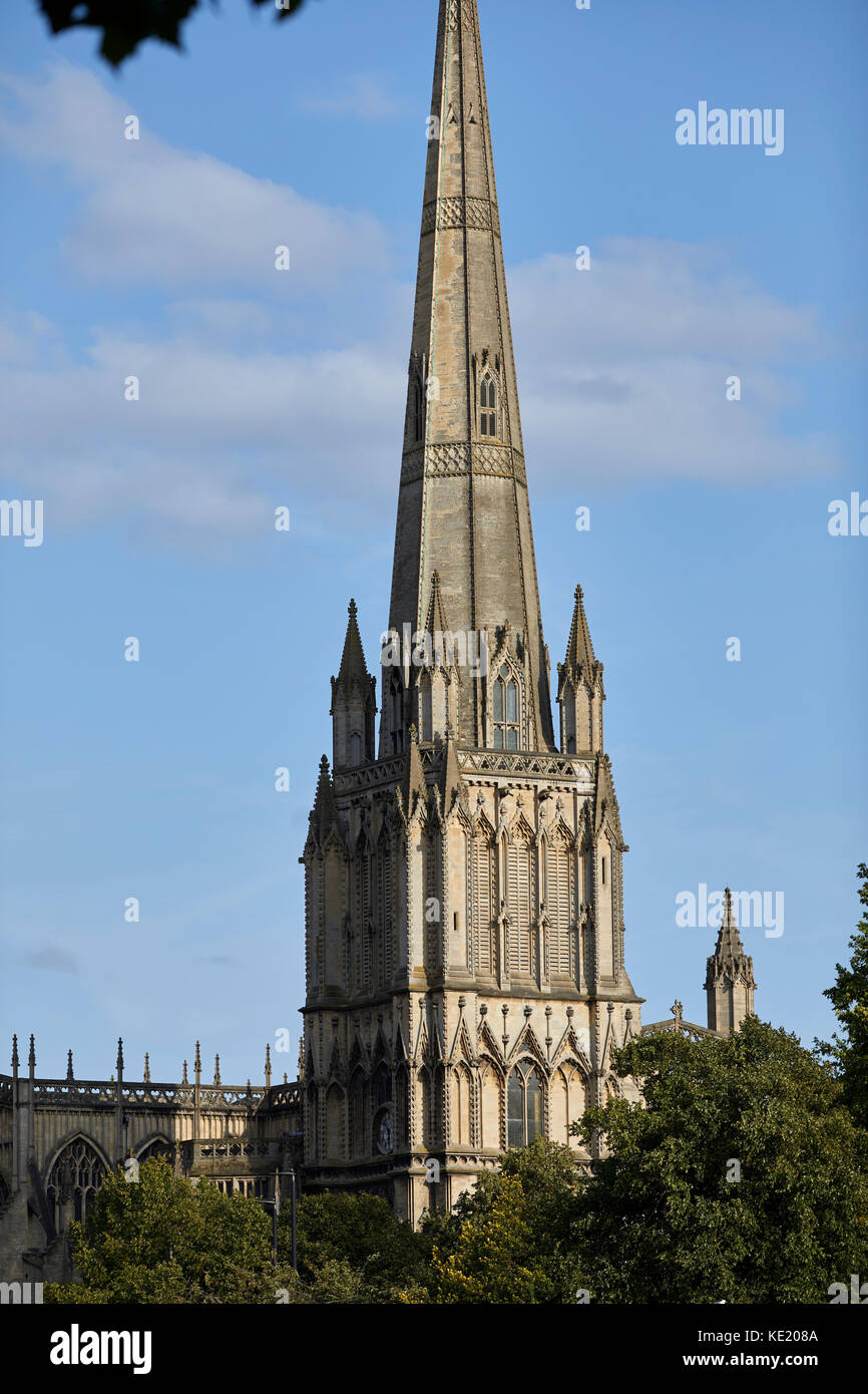 St Mary Redcliffe Kirche Bristol City Centre Stockfoto
