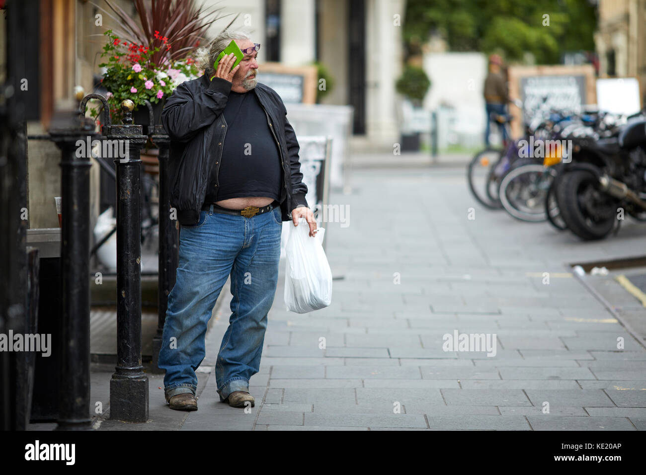 Mais Street Bristol City Centre Stockfoto