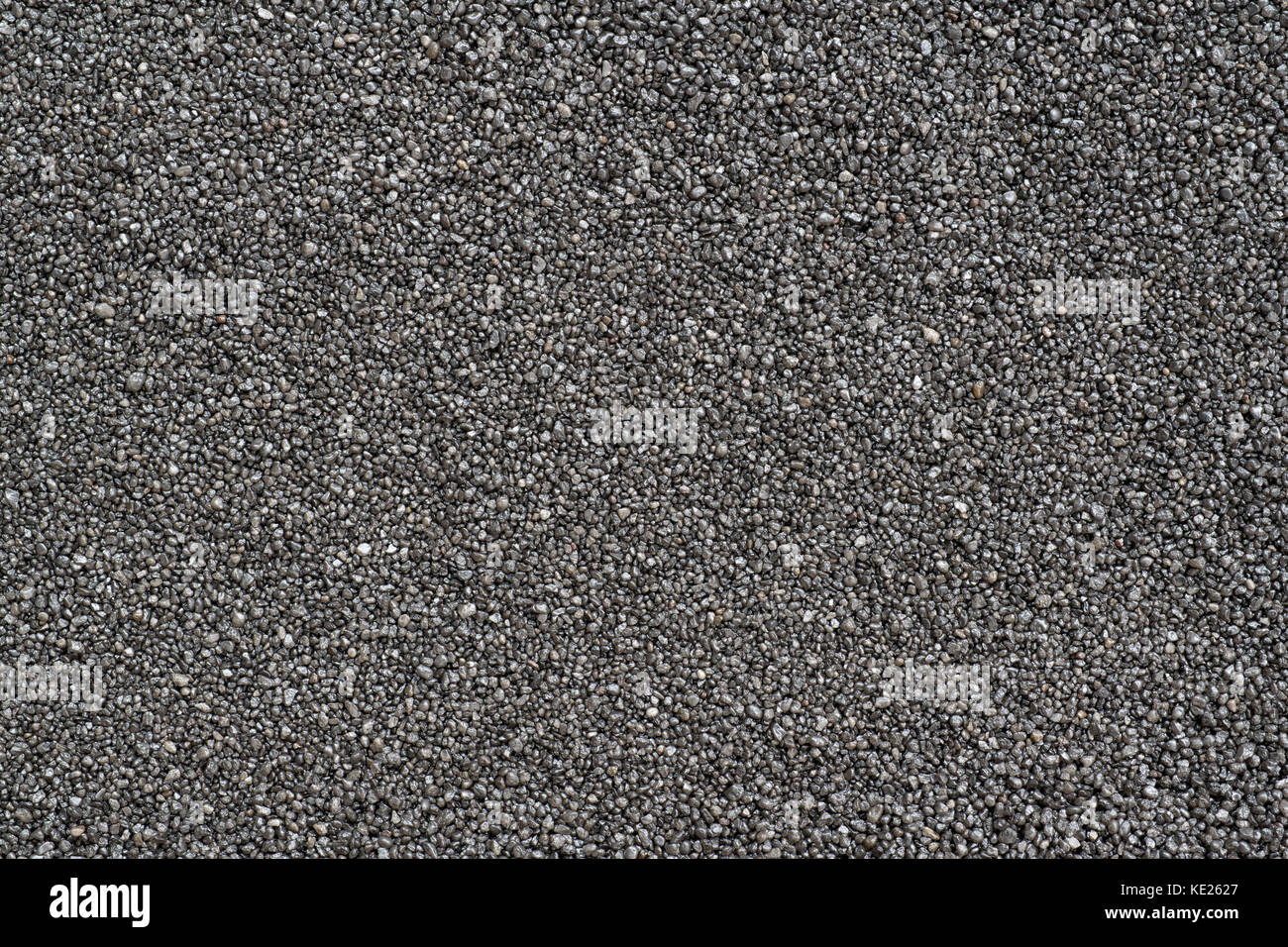 Schwarzer Sand Messwerteblock hautnah. Hintergrund und Textur Stockfoto