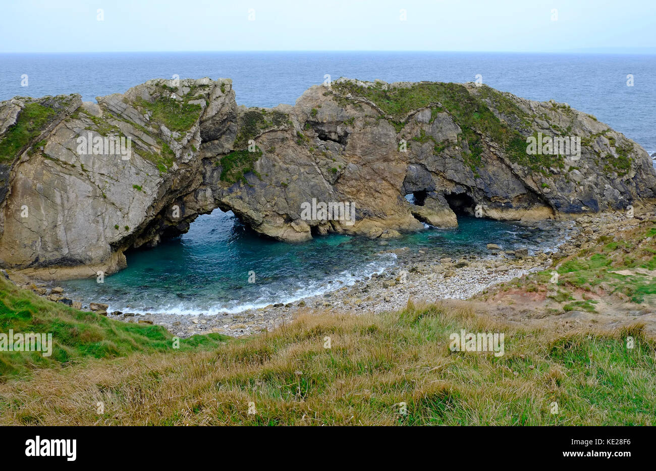 Lulworth Cove, Jurassic Coast, Weltkulturerbe, Dorset, England Stockfoto