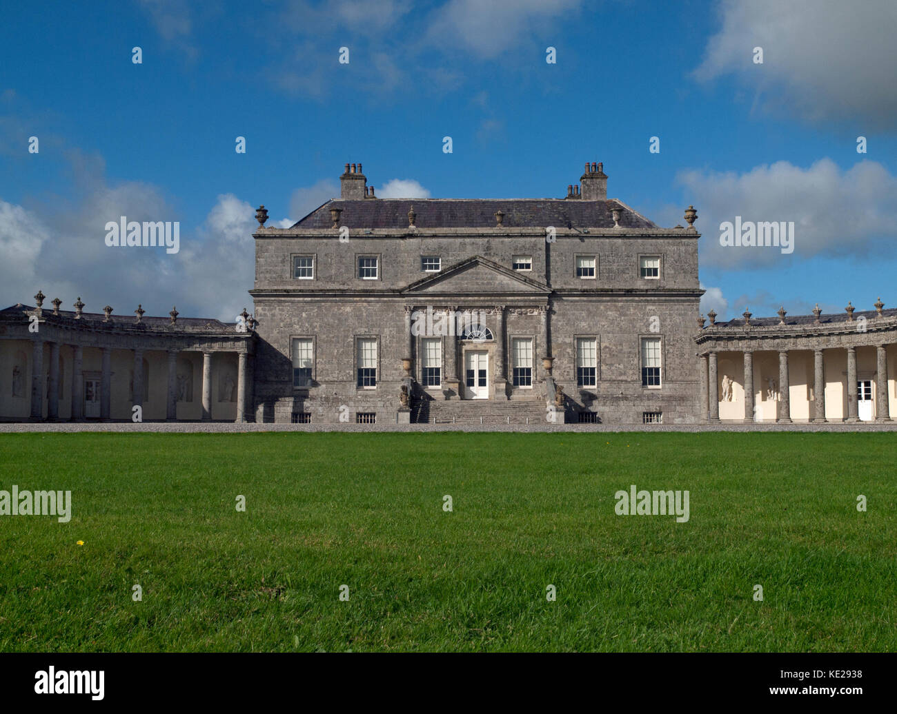 Die Außenseite des russborough House, County Wicklow, Irland Stockfoto