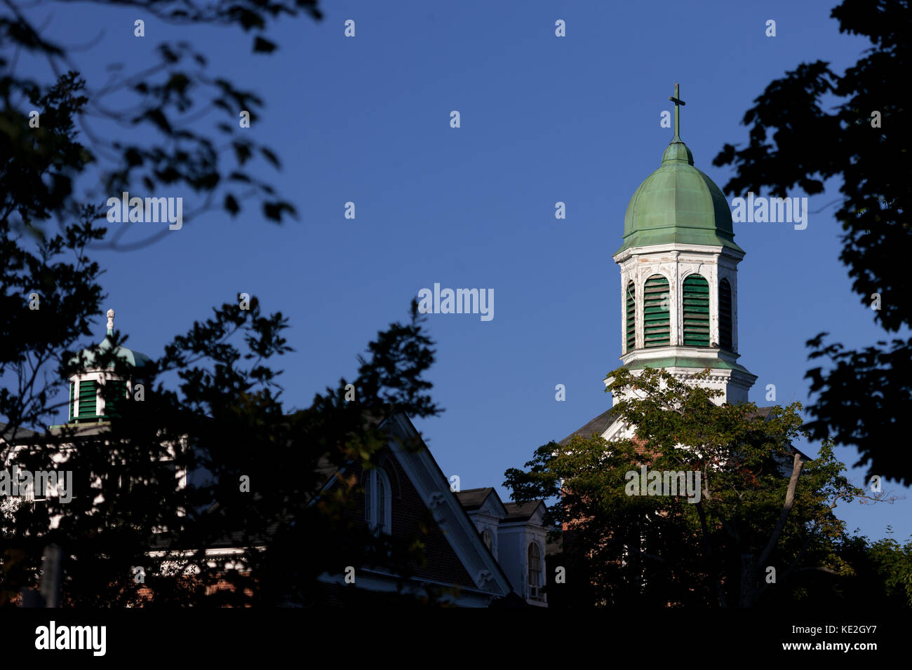 Der Campus der St. Francis Xavier Universität in Antigonish, N.S. am 28. August 2017. Stockfoto