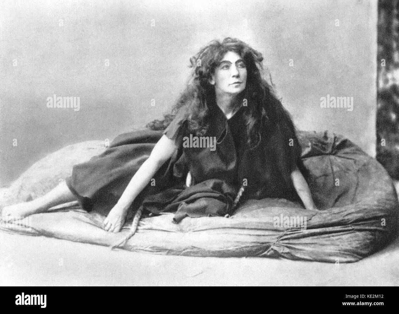 Marianne Brandt als Kundry in der Uraufführung von Richard Wagners "Parsifal". Die österreichische Mezzosopranistin. 12. September 1842 - vom 9. Juli 1921. Stockfoto
