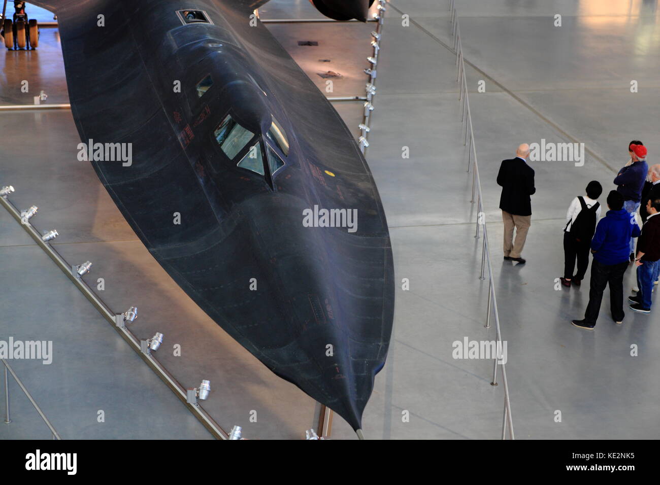 Lockheed SR-71 Blackbird Flugzeuge im Udvar-Hazy Center, 4. Januar 2017 Stockfoto