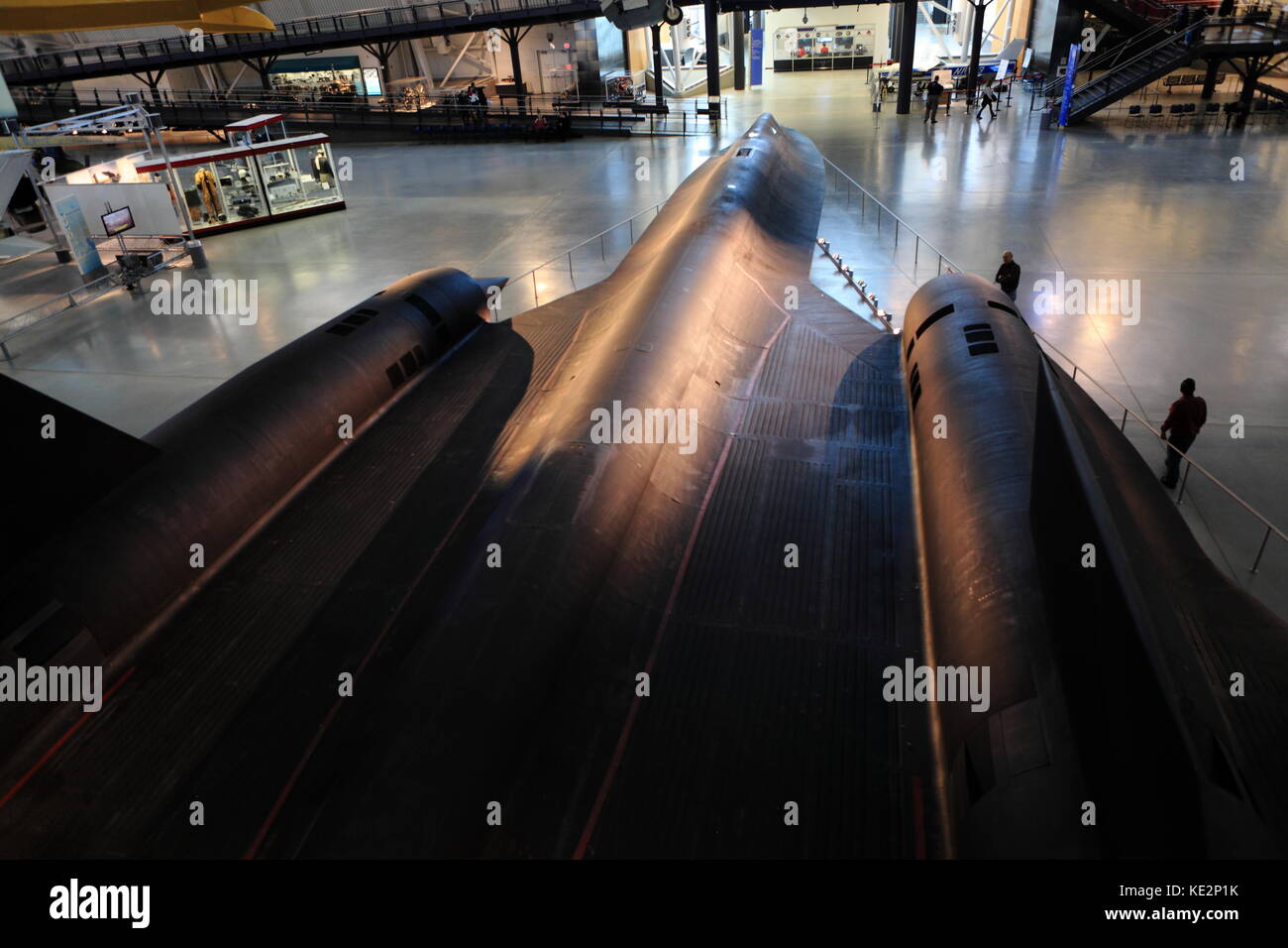 Lockheed SR-71 Blackbird Flugzeuge im Udvar-Hazy Center, 4. Januar 2017 Stockfoto Lockheed SR-71 Blackbird Flugzeuge im Udvar-Hazy Center, 4. Januar 2017 Stockfoto