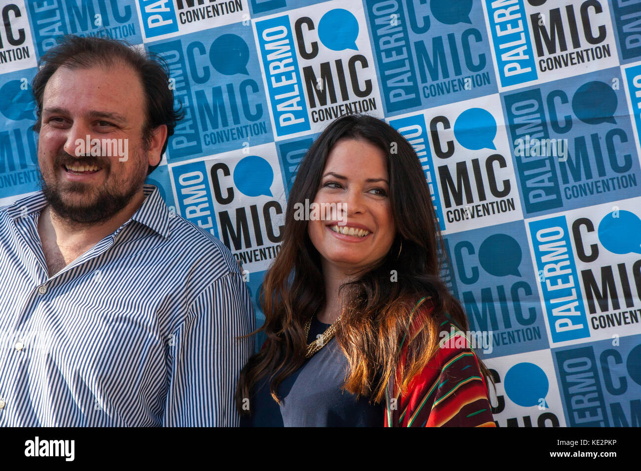 Holly Marie Combs am Palermo Comic Convention im September 2017