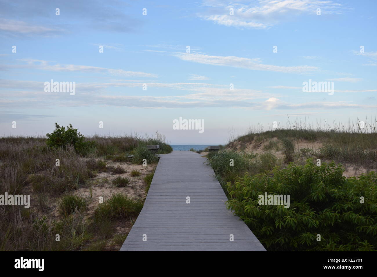 Virginia Beach Oceanfront Stockfoto