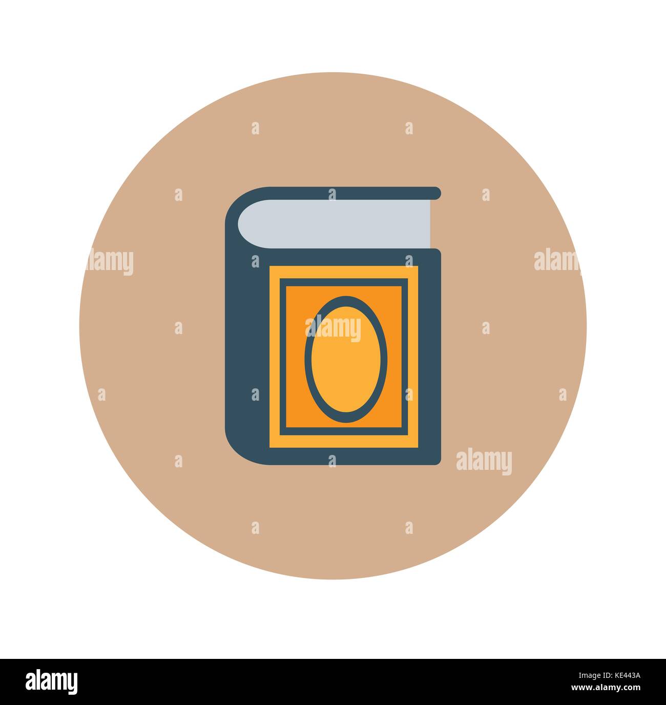 Islamische Flachbild-Symbol, quran Symbol auf weißem Hintergrund, für die Religion flachbild Symbole Symbole Konzept - Vektor flache Bauweise Stock Vektor