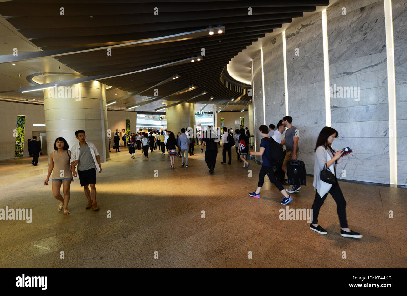 IFC Mall in Hong Kong Stockfoto
