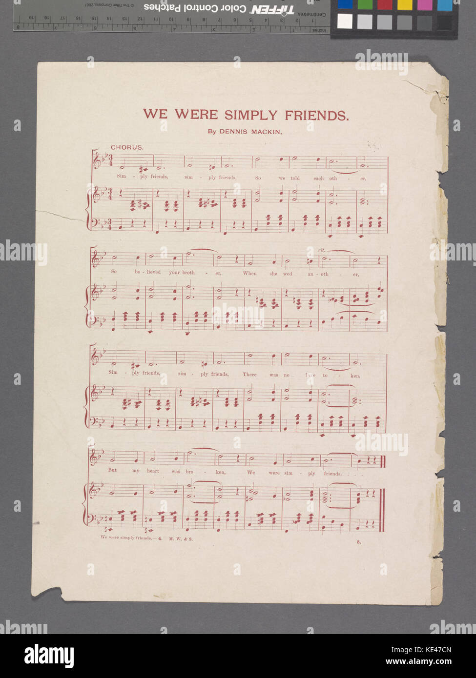 Zwei Bilder (NYPL Hades 449074 1693098) Stockfoto