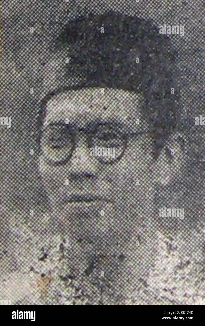 Natsir Harian Umum vom 26. Oktober 1950 Stockfoto