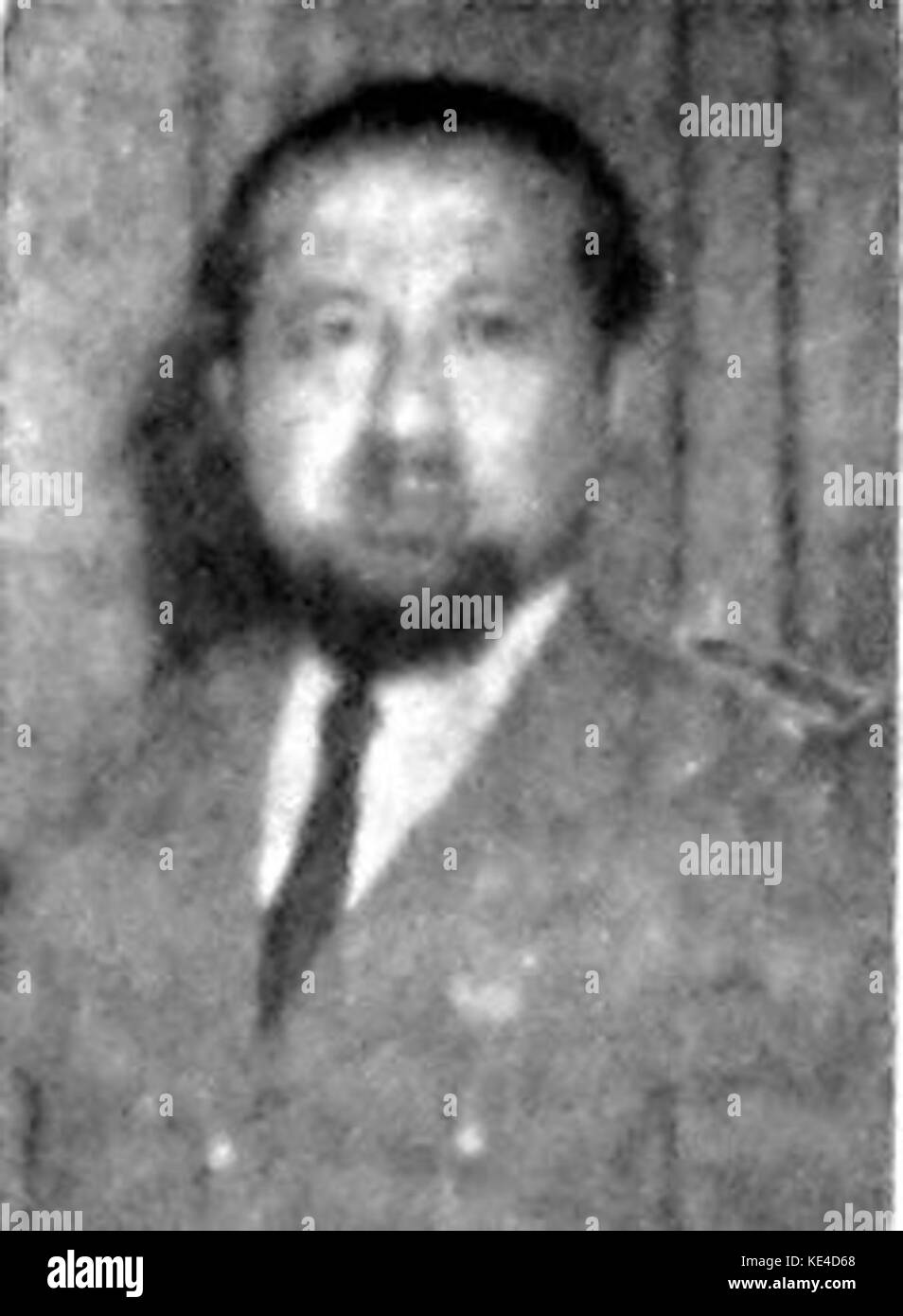 Gatot Subroto Suara Merdeka vom 20. Dezember 1954 p3 Stockfoto