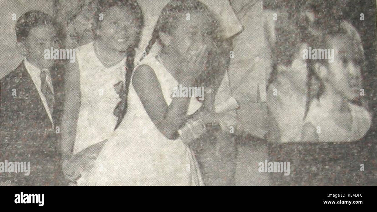 Sukarno Kinder Nasional 5 Nov 1960 p1 Stockfoto