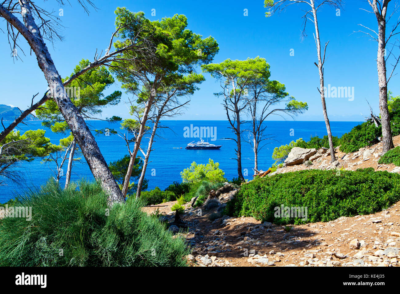Sa Foradada im Nordwesten von Mallorca, Spanien Stockfoto