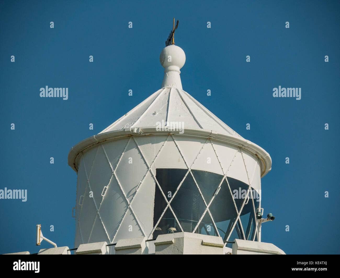 South Forland Leuchtturm, St Margarets at Cliffe, Dover Stockfoto