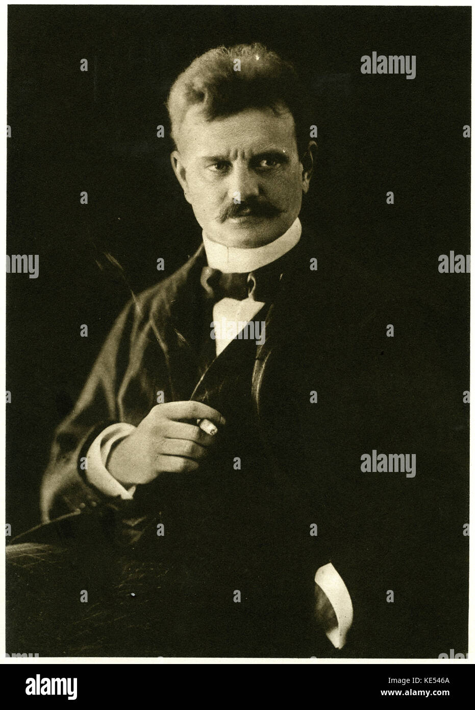 Jean Sibelius der junge Komponist, C. 1900. JS: finnische Komponist, 8. Dezember 1865 - 20. September 1957. Stockfoto