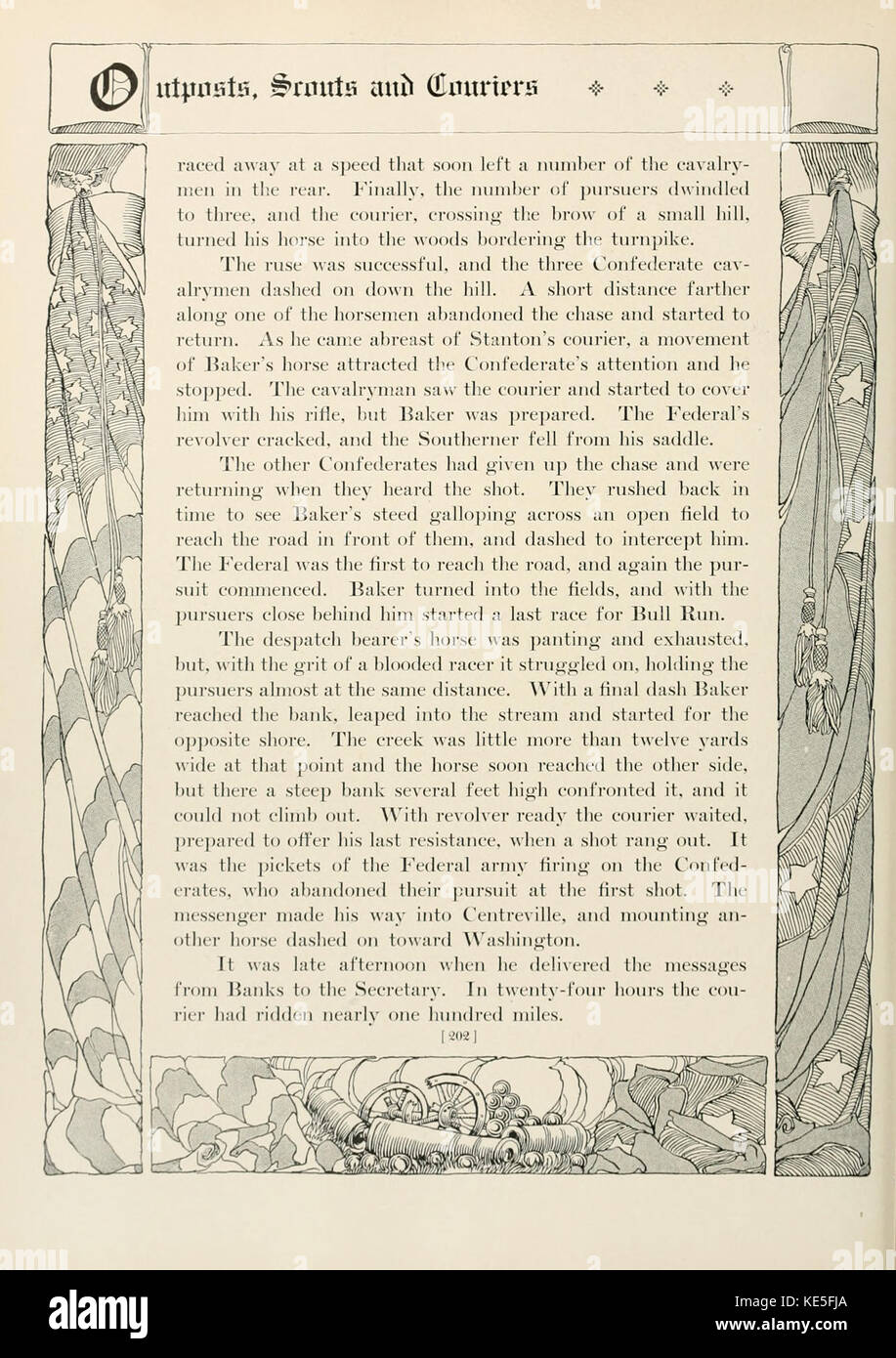 Die fotografische Geschichte des Bürgerkriegs Band 04 Seite 208 Stockfoto