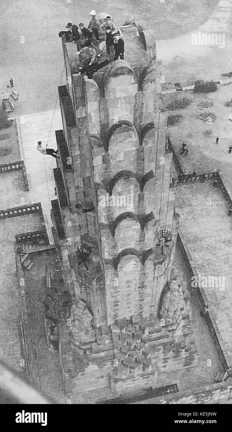Hakko Ichiu Denkmal 1950 s Stockfoto