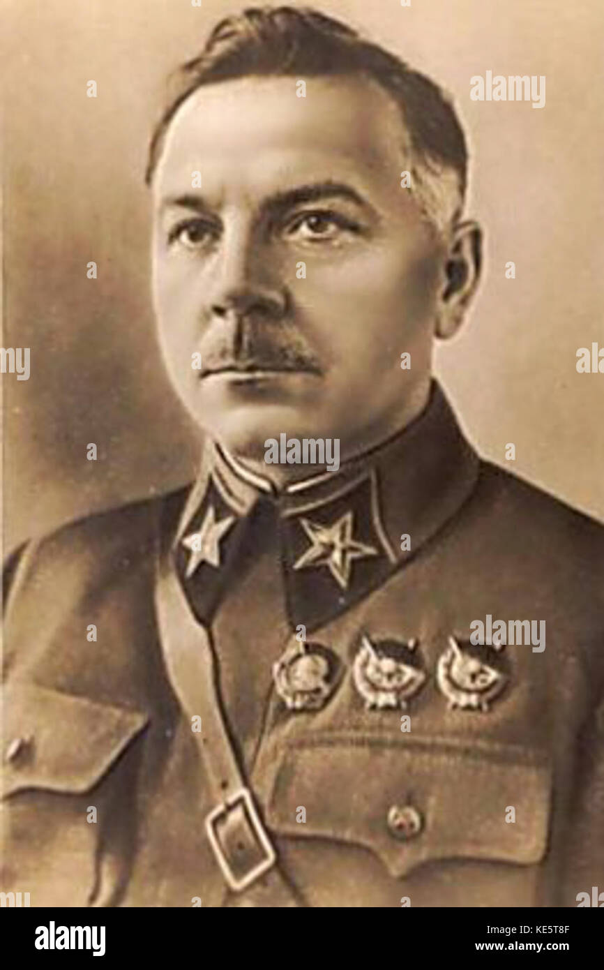 Klim Woroschilow Stockfoto