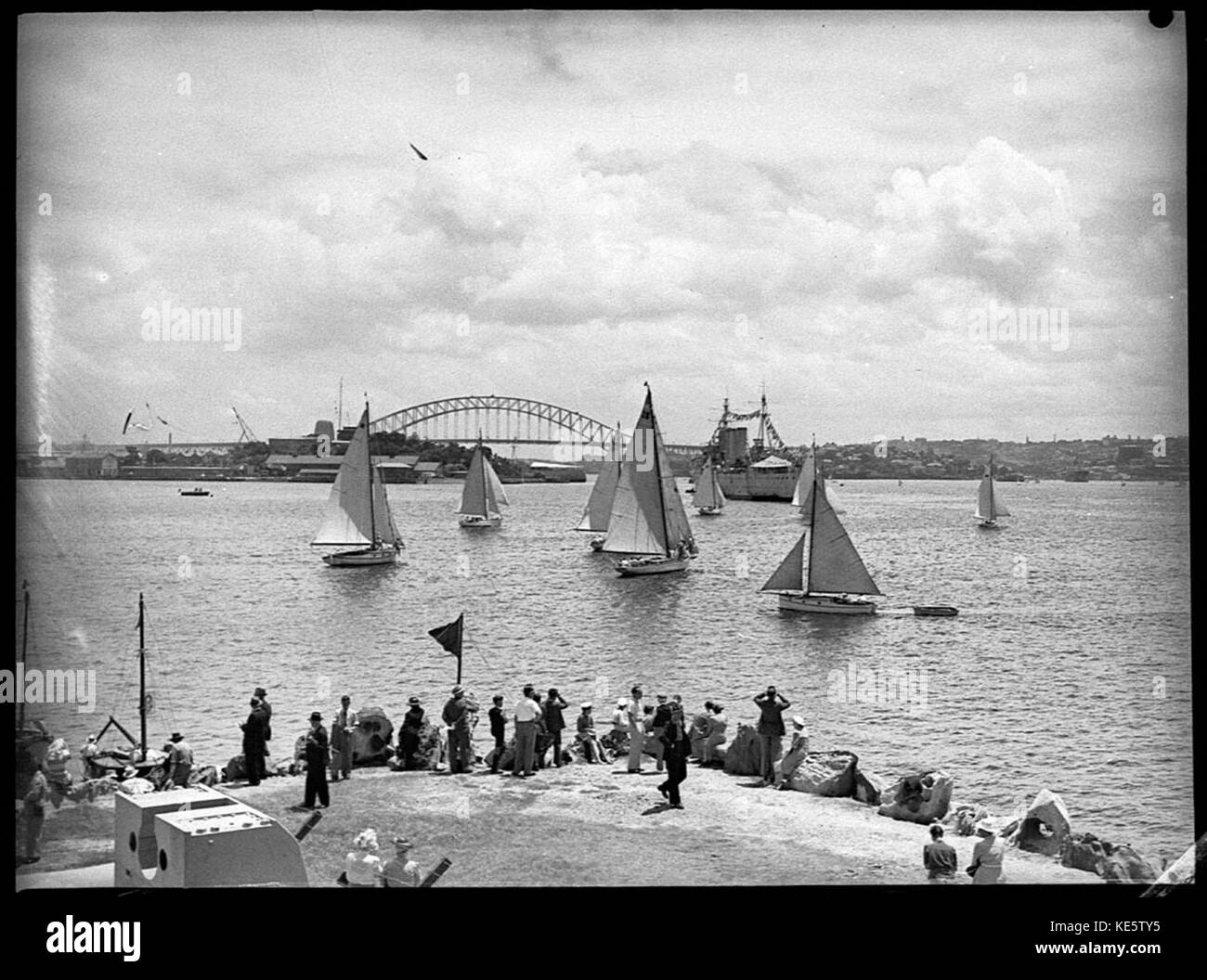 27290 Jubiläums Regatta von Clarke Island genommen Stockfoto