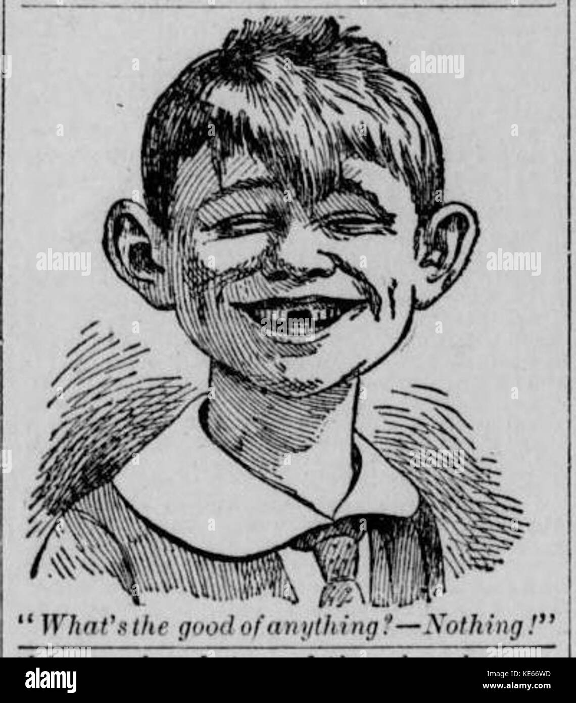 Ein artikel aus dem Los Angeles Herald mit dem Titel „The New Boy“, der sich auf ein bedeutendes Ereignis oder eine Person im 20. Jahrhundert konzentriert und kulturelle oder soziale Elemente der Zeit erfasst. Stockfoto