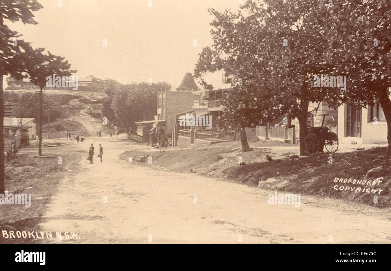 796152 Brooklyn NSW streetscene Stockfoto