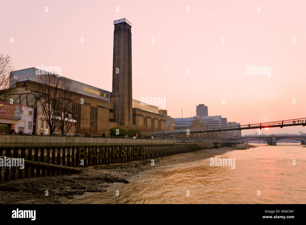 Tate Modern in London. Stockfoto