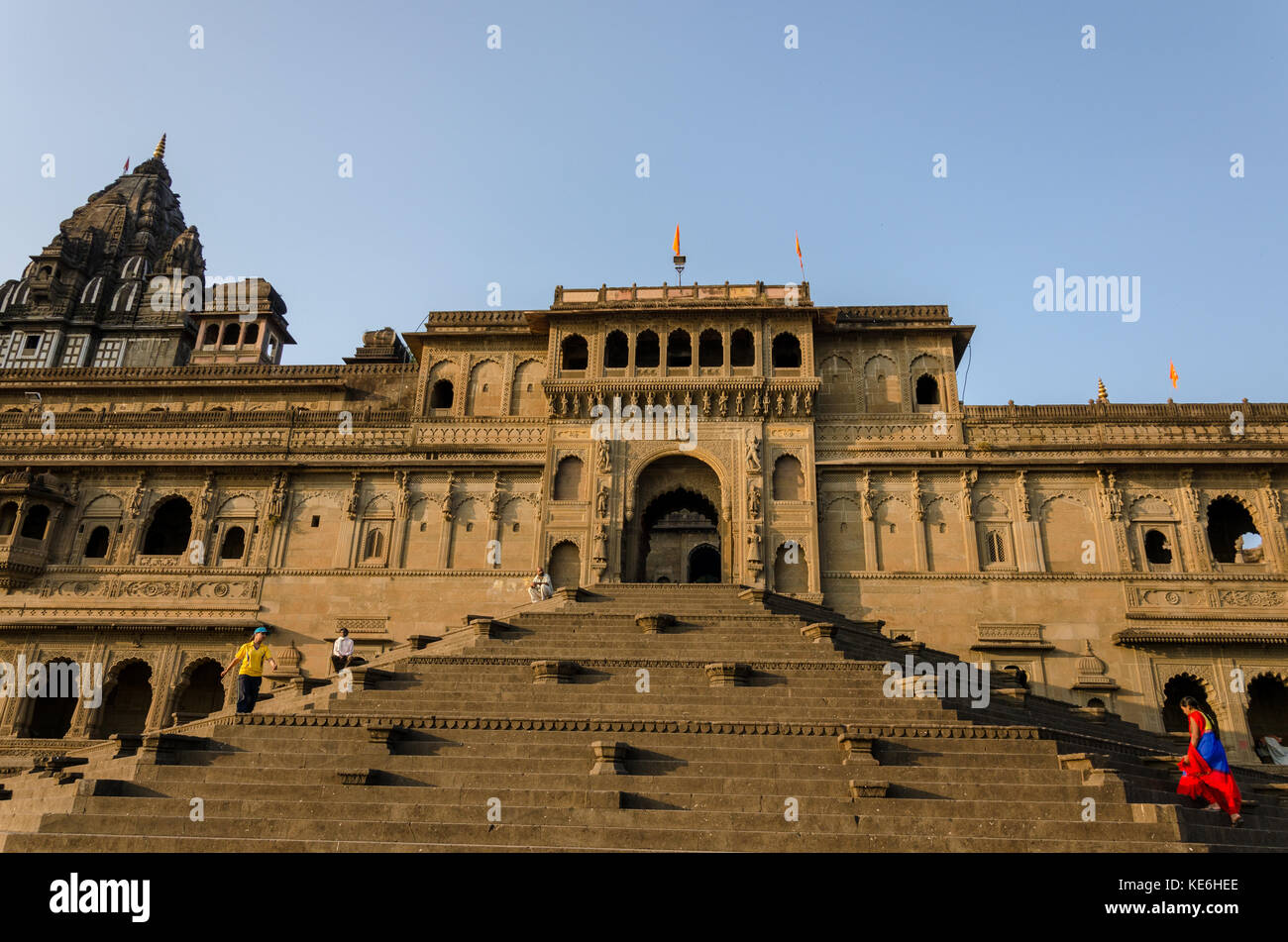 Fort Ahilya in maheshwar, Madhya Pradesh, Indien Stockfoto
