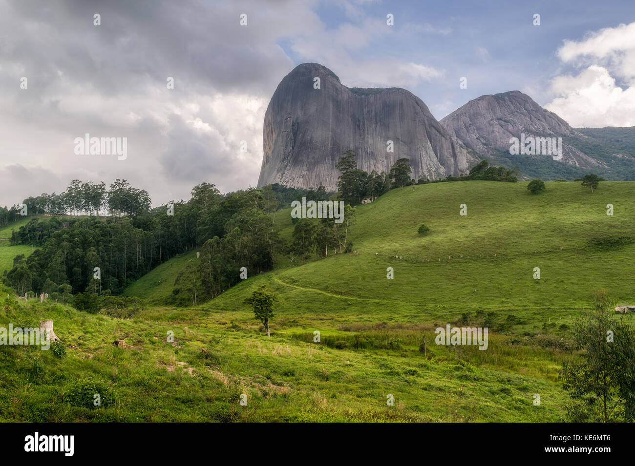 Pedra Azul aus der Rota tun sehen Lagarto Stockfoto