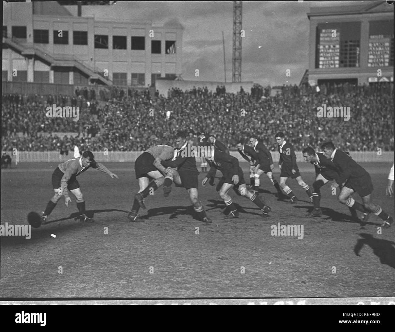 23451 Fußball Sydney Cricket Ground NSW v Queensland Stockfoto