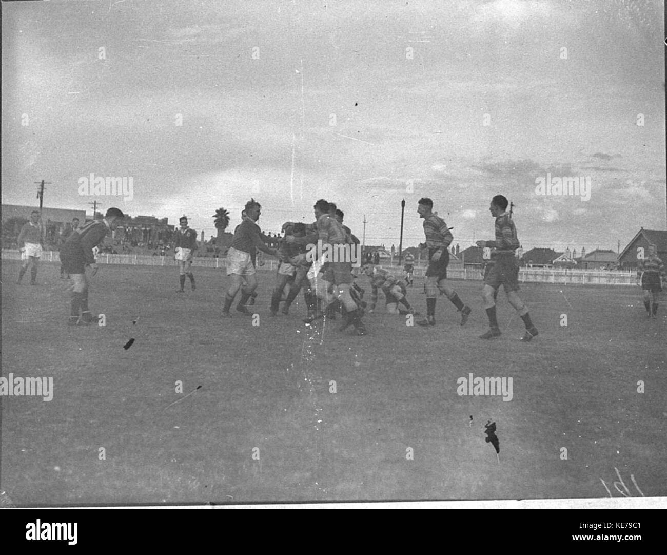 85839 Fußball Souths v Easts Stockfoto