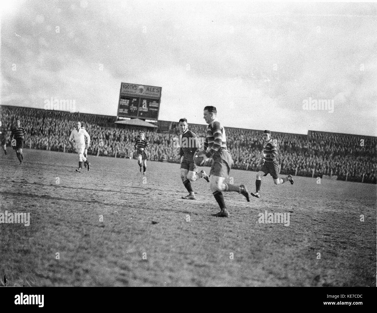 7127 Rugby League auf dem Sportplatz Queensland v NSW Stockfoto