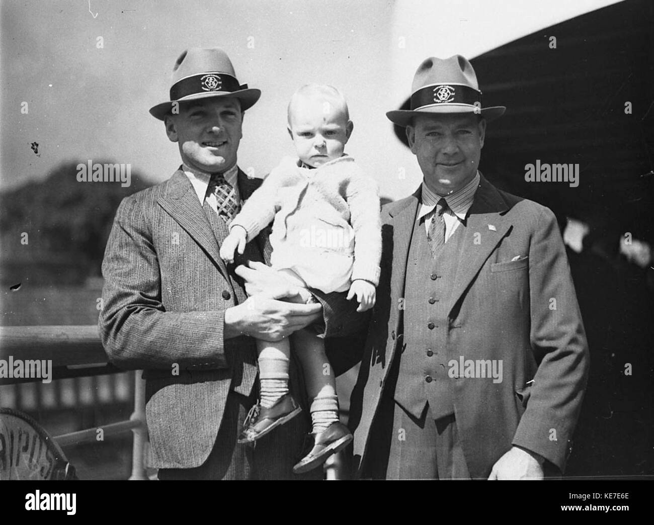 42698 westlichen Vororten Rugby League Football Club Spieler verlassen für Neuseeland Stockfoto
