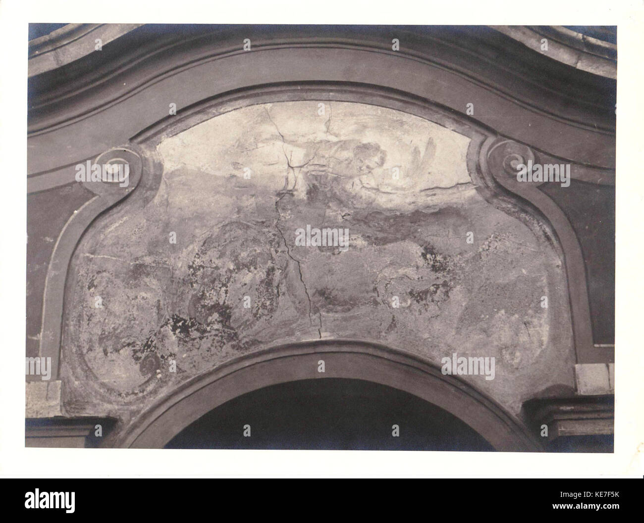 Purgatorio con Angelo Giudicante von Biagio Bellotti in Busto Arsizio Stockfoto