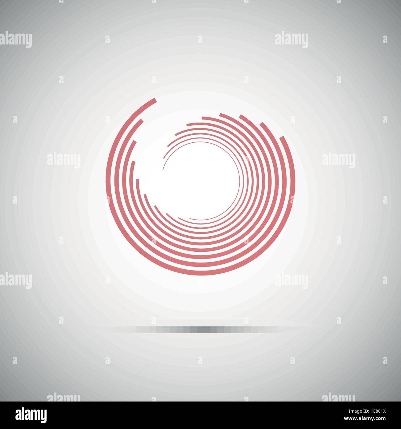 Vector color Circle Line twirl Design Stock Vektor