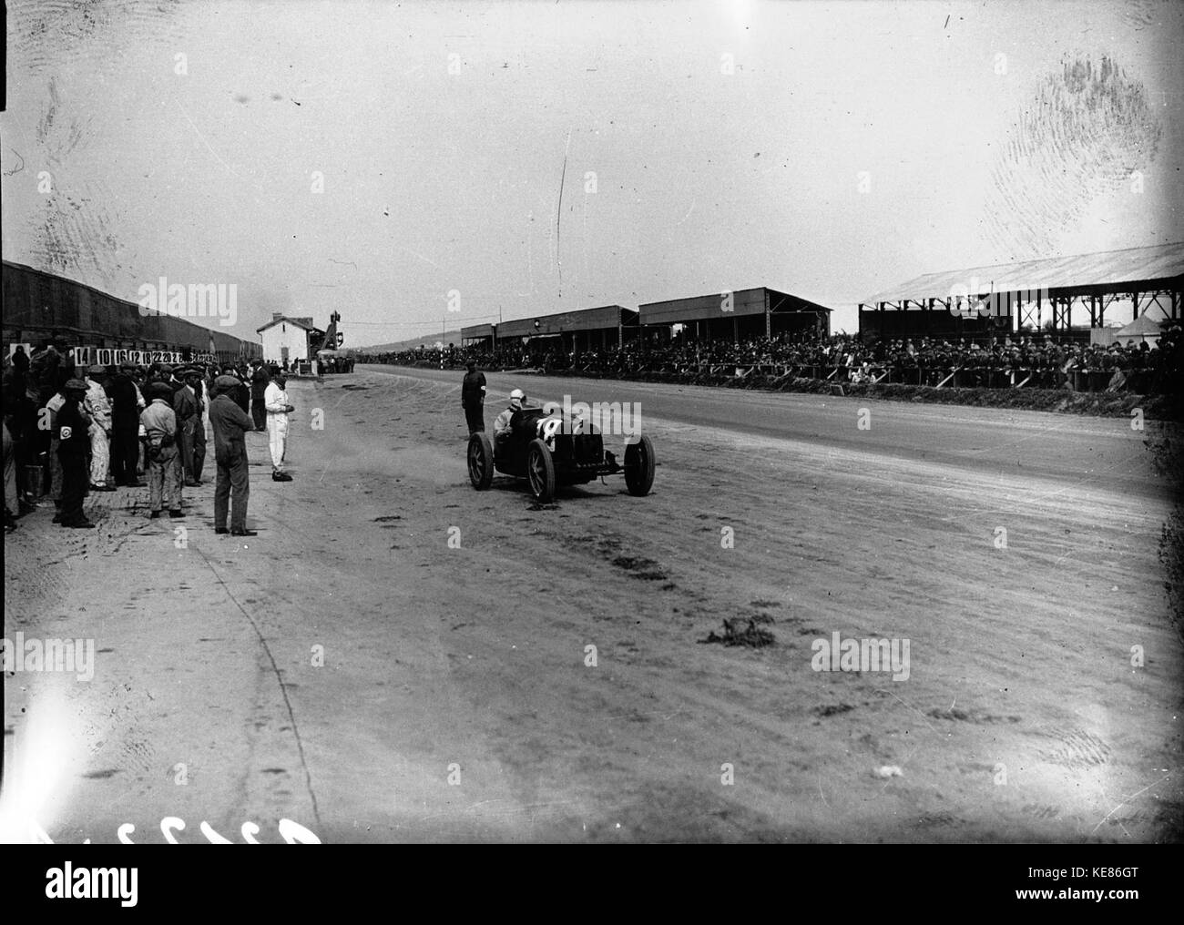 Achille Varzi am Tunis Grand Prix 1932 Stockfoto