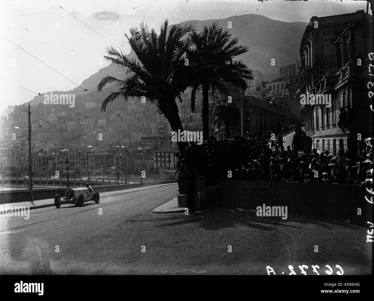 Rudolf Caracciola auf der Monaco Grand Prix 1929 Stockfoto