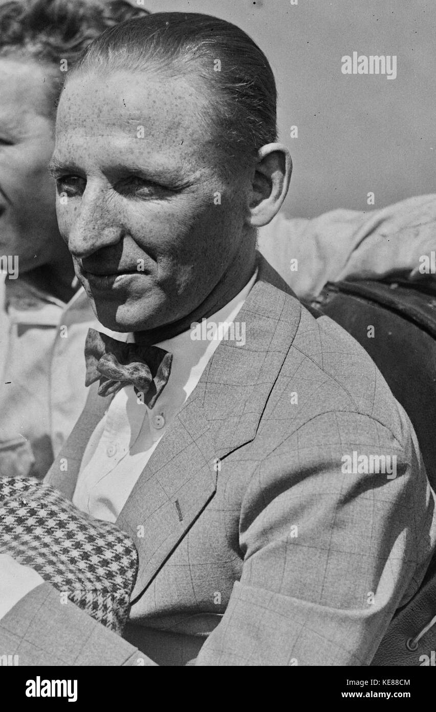 Joe Boyer beim Grand Prix von Frankreich 1921 (3 7/8) Stockfoto