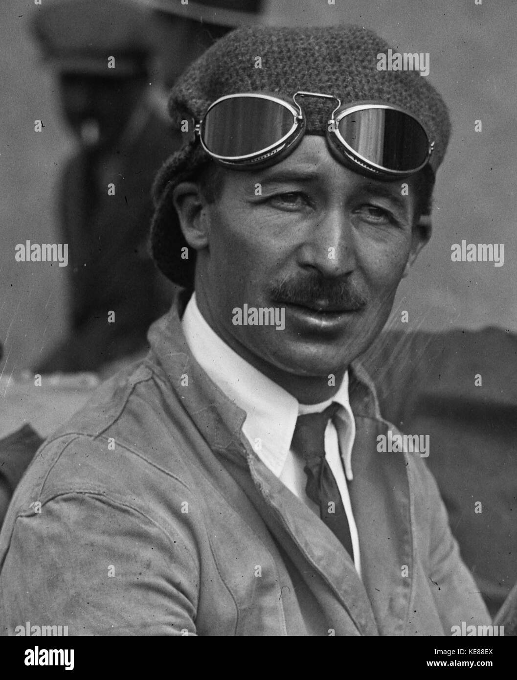 Jules Goux beim Grand Prix von Frankreich 1921 (2) (7/8) Stockfoto