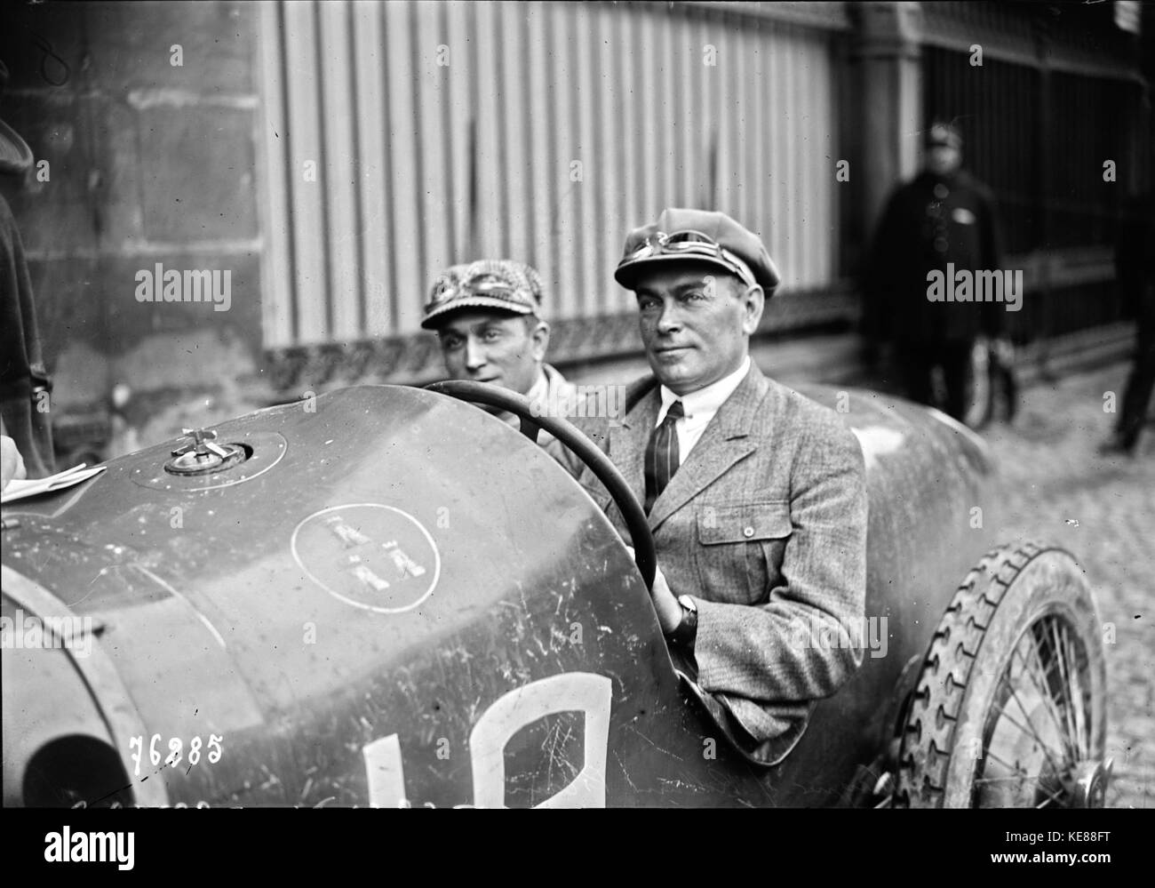 Louis Wagner beim Grand Prix von Frankreich 1922 (4) Stockfoto