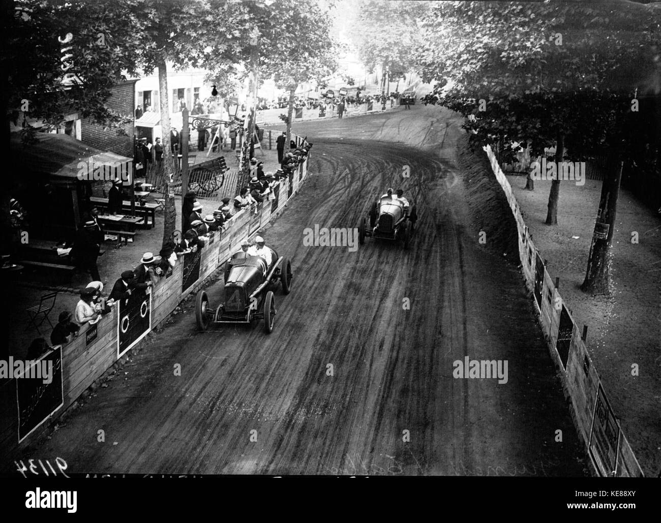 Kenelm Lee Guinness beim Grand Prix von Frankreich 1921 (4) Stockfoto