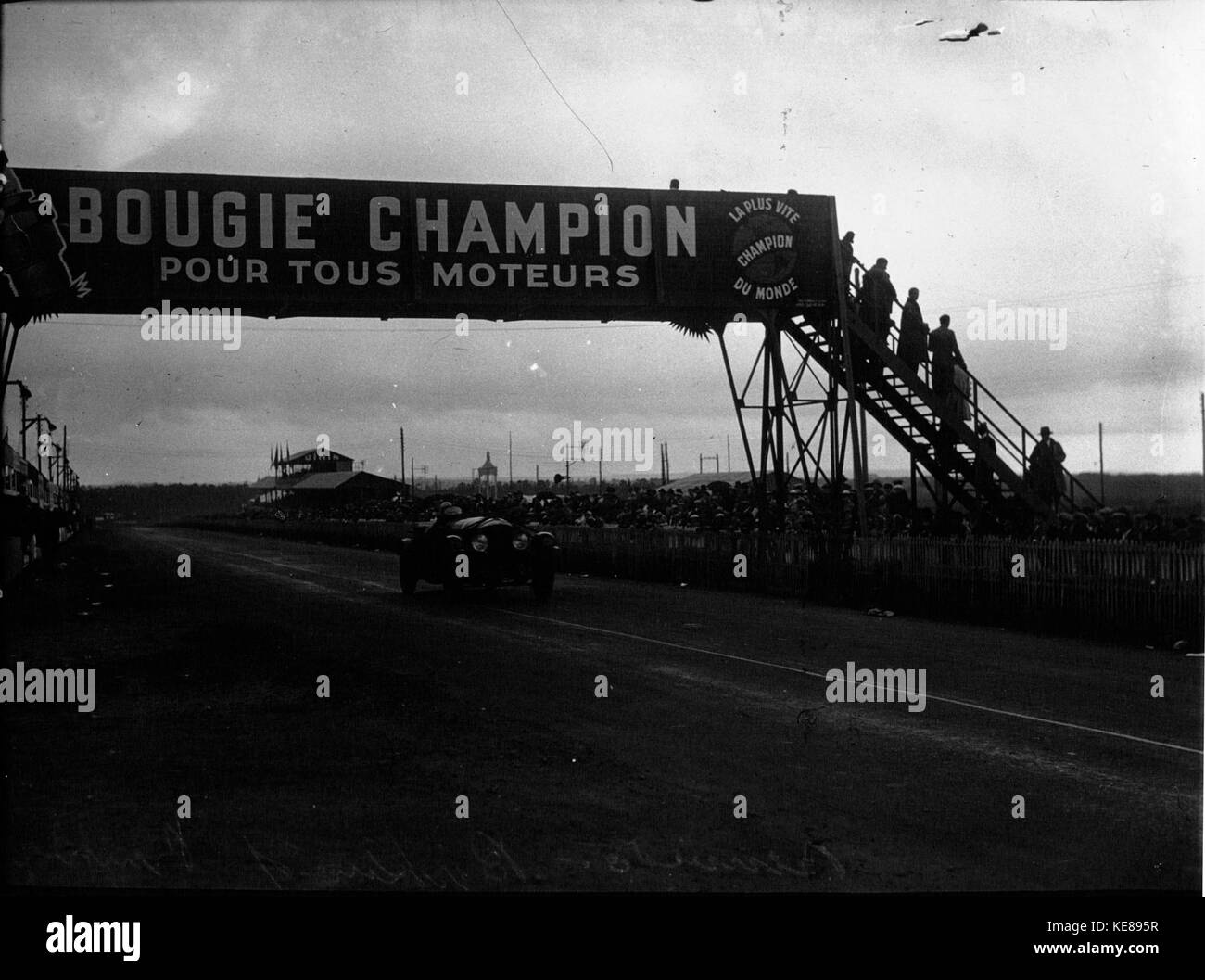 Bentley 1 von Barnato und birkin an der 1929 24 Stunden von Le Mans Stockfoto