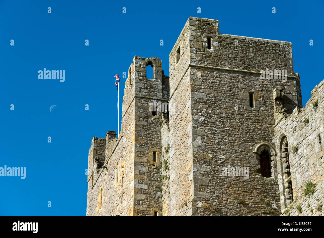 Bolton Castle in Wensleydale, North Yorkshire, England. Stockfoto