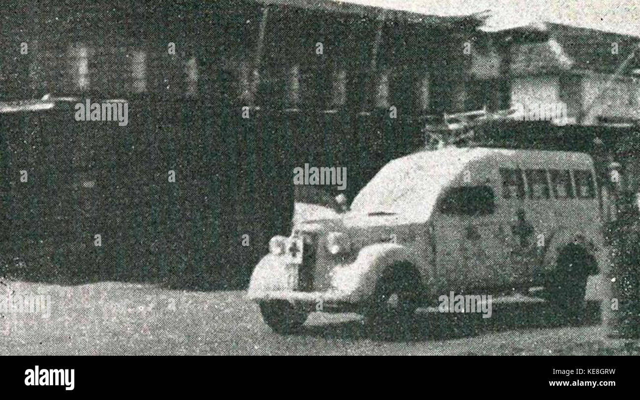 Indonesische Rote Kreuz Lkw, Impressionen von der Kampf... in Indonesien, p20 Stockfoto