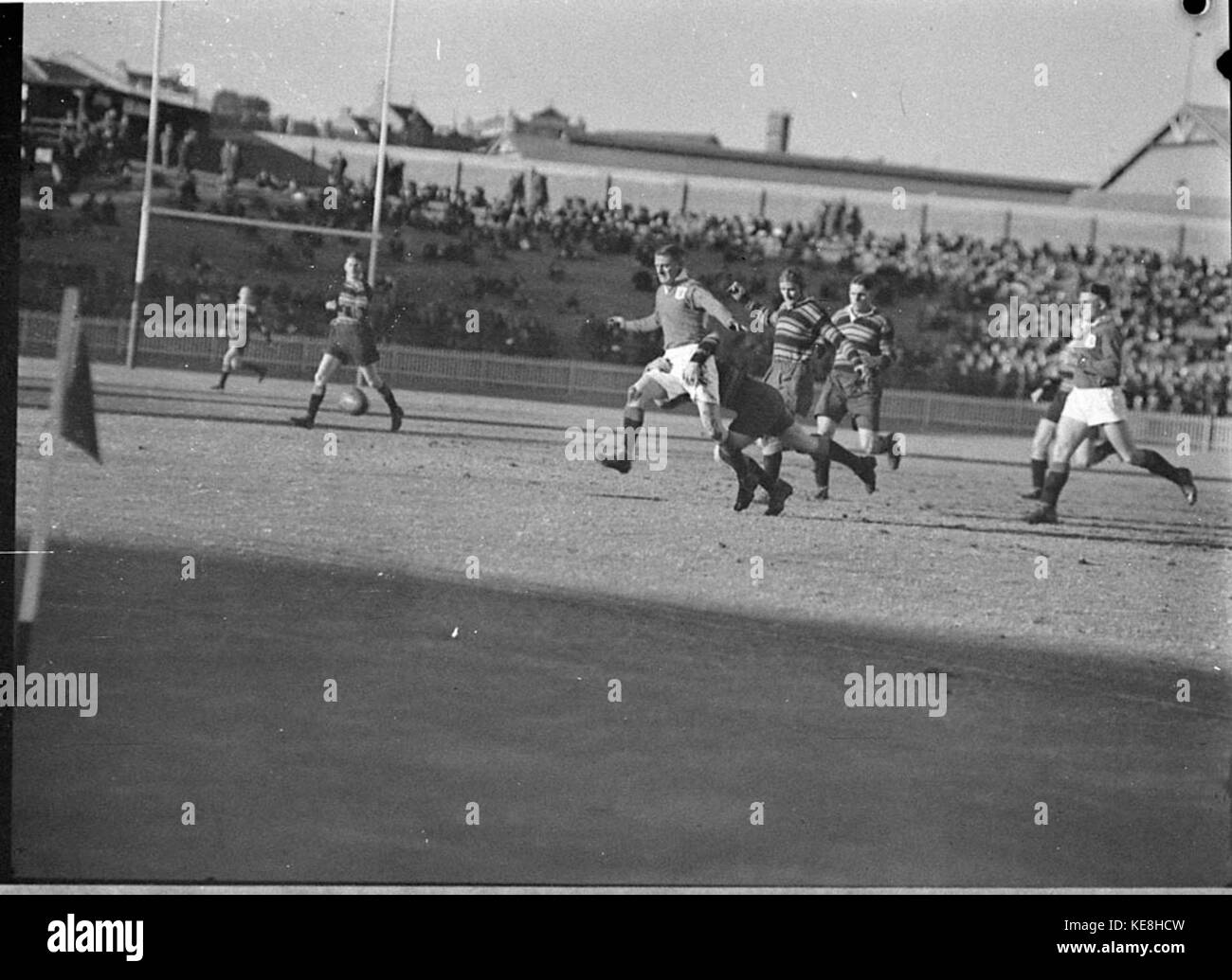 35449 Rugby League Newtown v Stockfoto